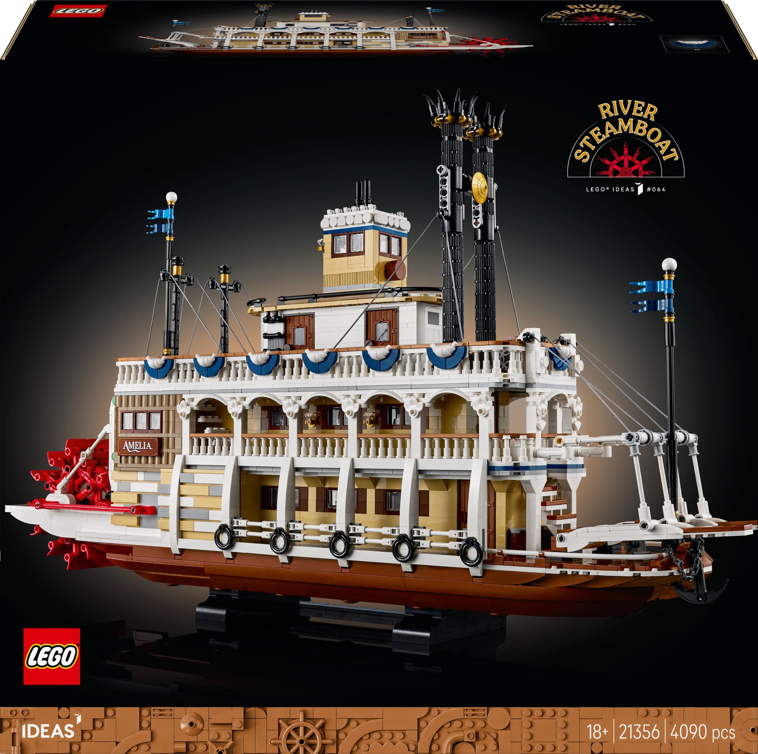 LEGO Ideas Parowiec rzeczny (21356) |