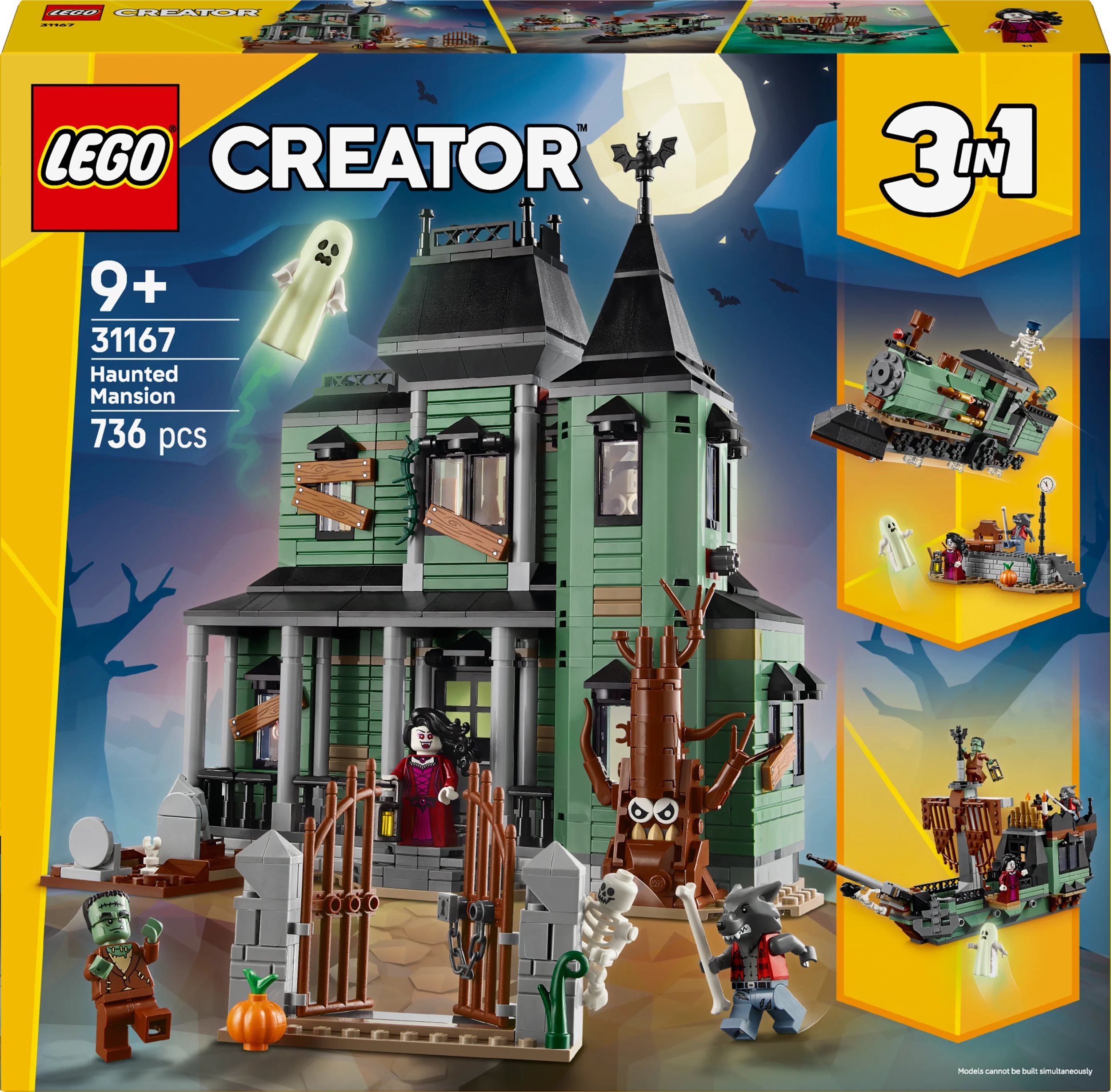 LEGO Bricks Creator 31167 Haunted Mansion