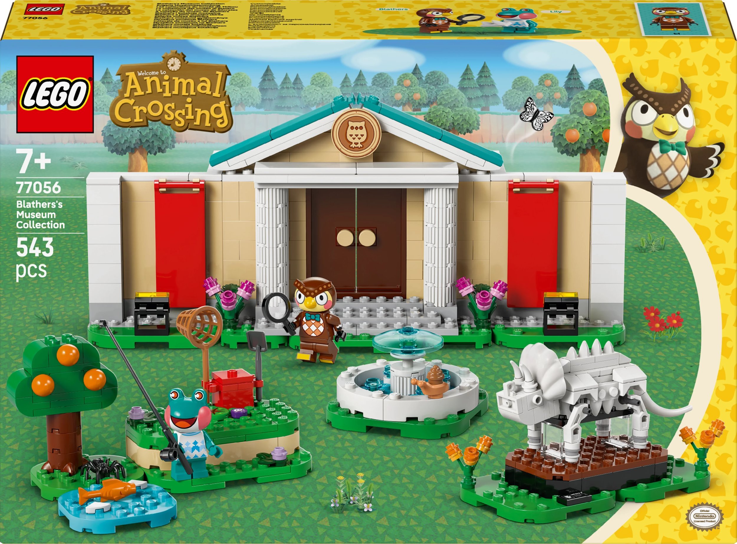 LEGO Animal Crossing Blathers i kolekcja