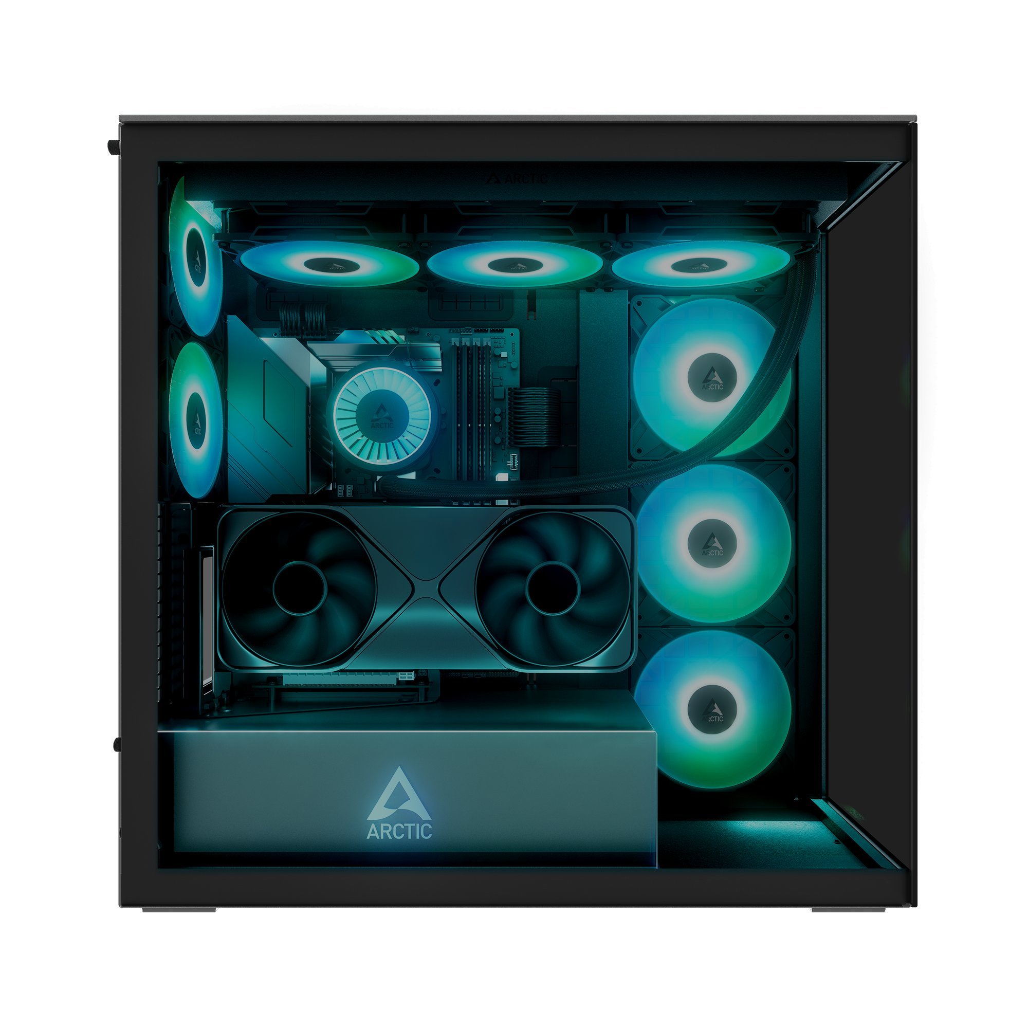 ARCTIC Xtender PC-Gehäuse, Midi-Tower, E-ATX, RGB