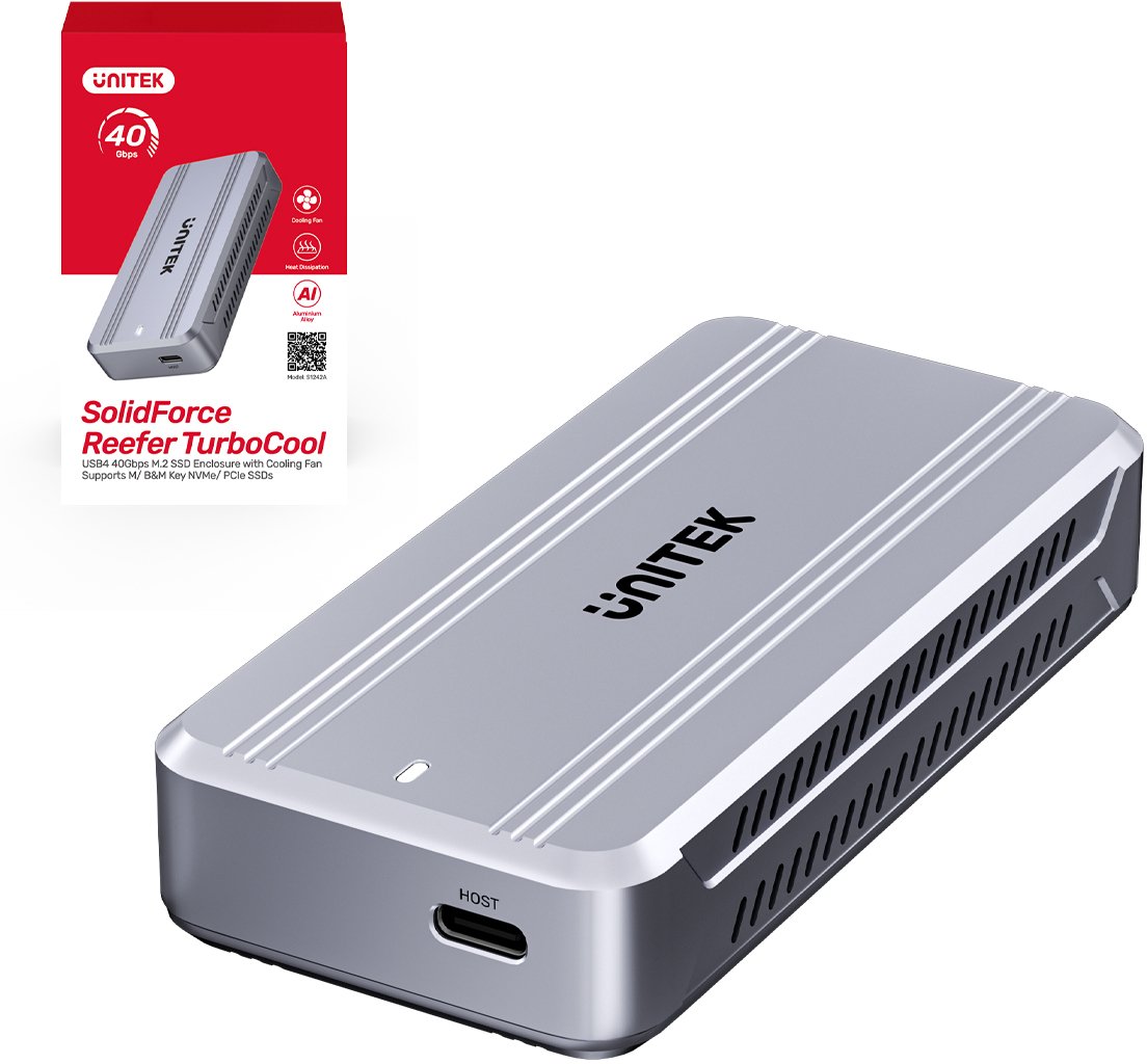 UNITEK M2 NVME USB4 SSD ENCLOSURE