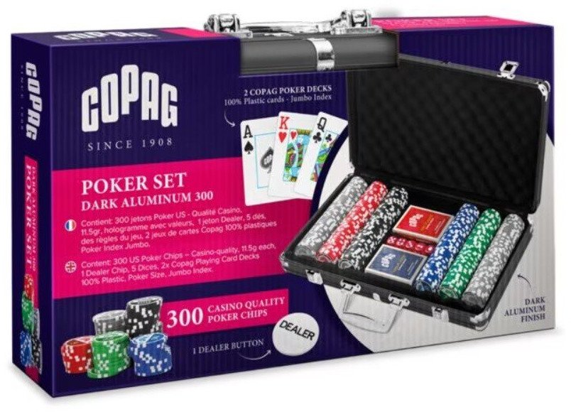 Cartamundi Żetony do Pokera 300 sztuk
