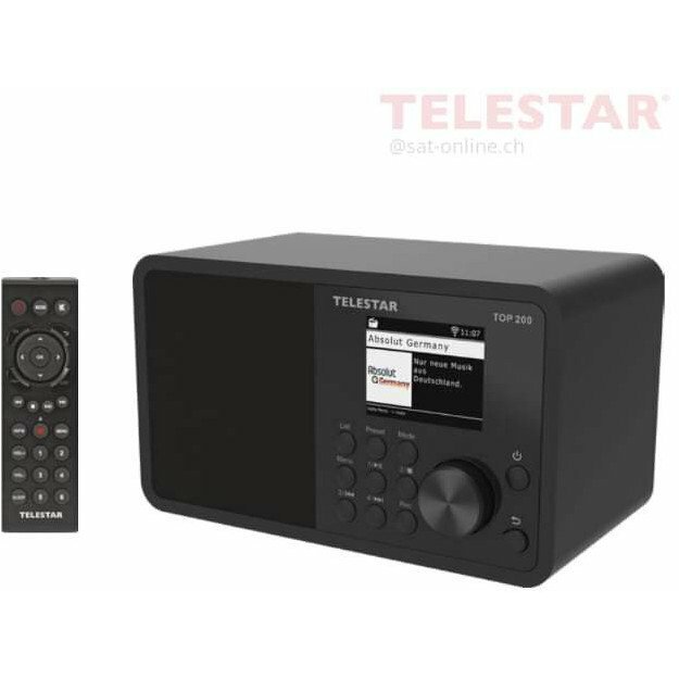 Telestar TOP200 internetové/DAB+/FM rádio, Bluetooth, USB