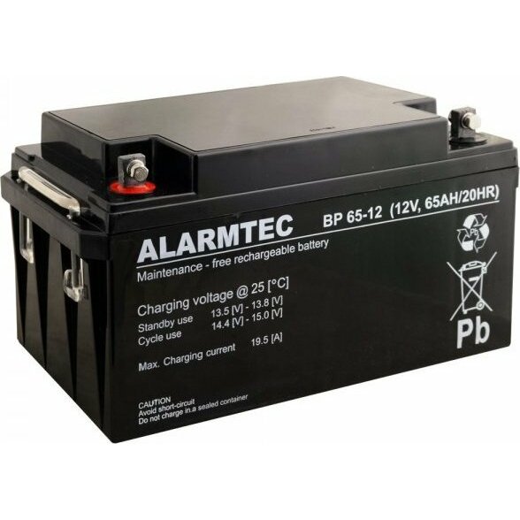 Alarmtec Akumulator 12V 65Ah AGM BP65-12
