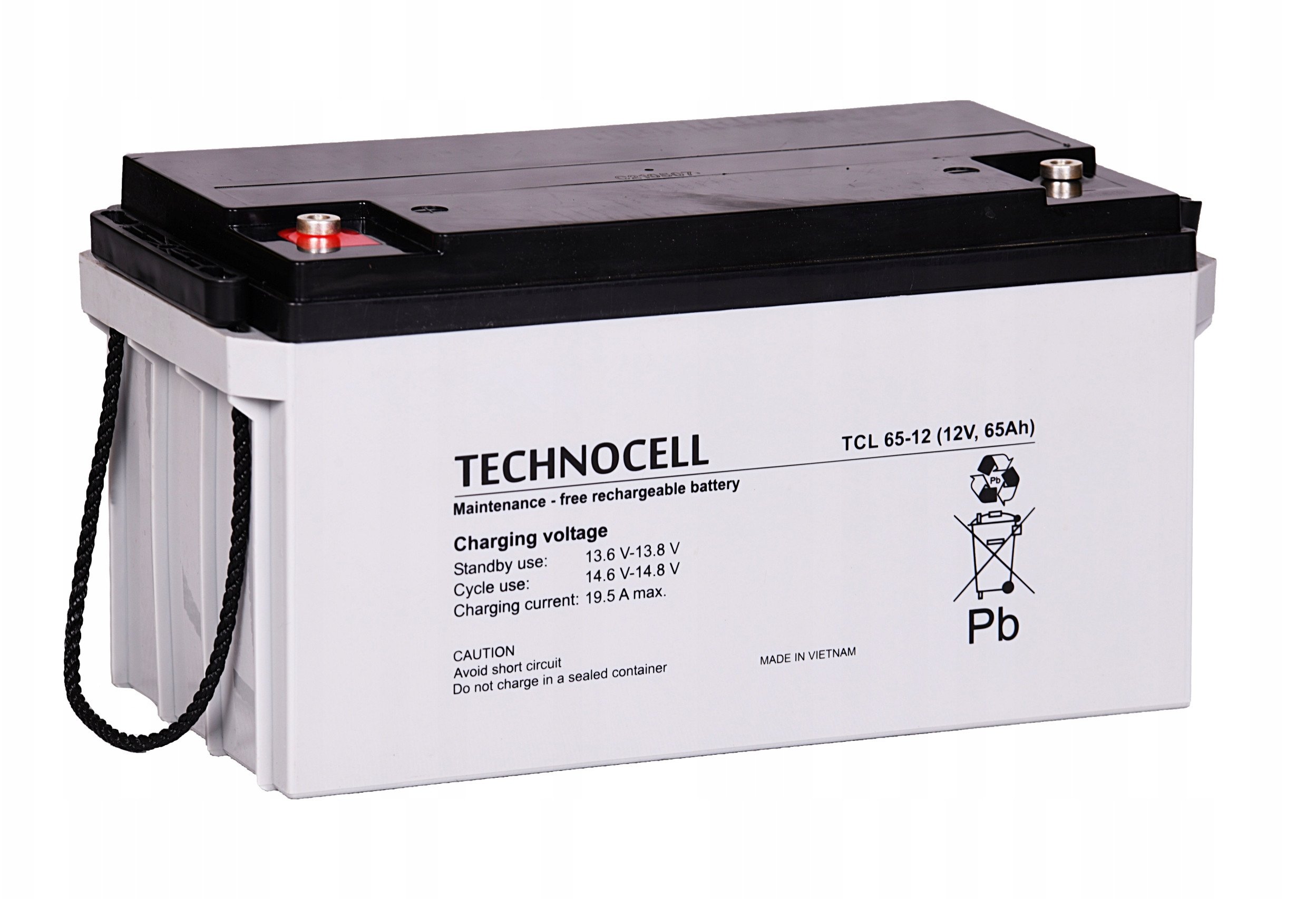 Technocell TCL65-12 TECHNOCELL Akumulator AGM 12V