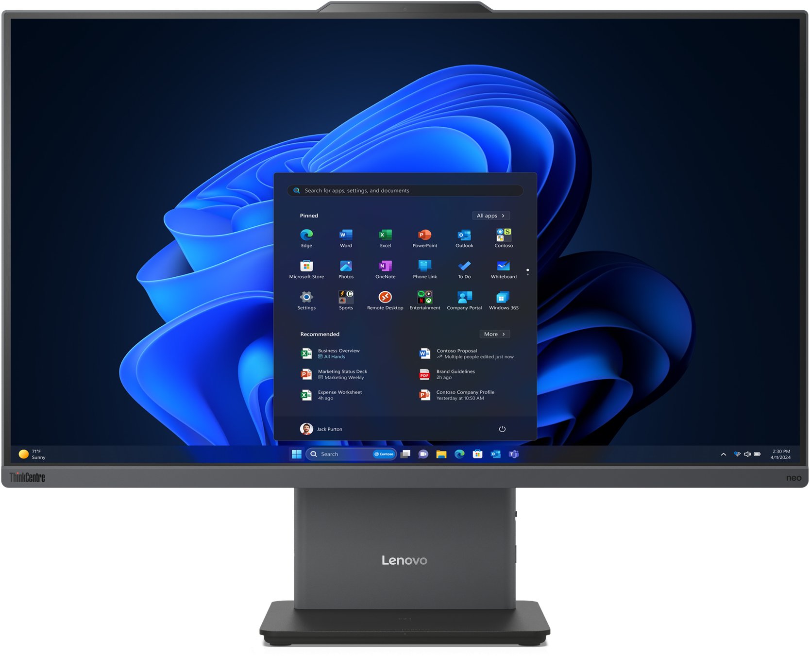 Komputer Lenovo ThinkCentre Neo55a-24 G6 All-in-One