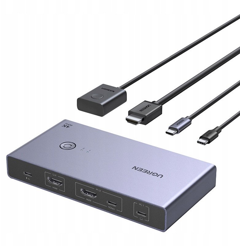Przełącznik Ugreen Przełącznik Switch KVM UGREEN