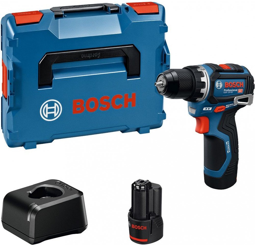 Wiertarko-wkrętarka Bosch GSR 12V-32 2 x
