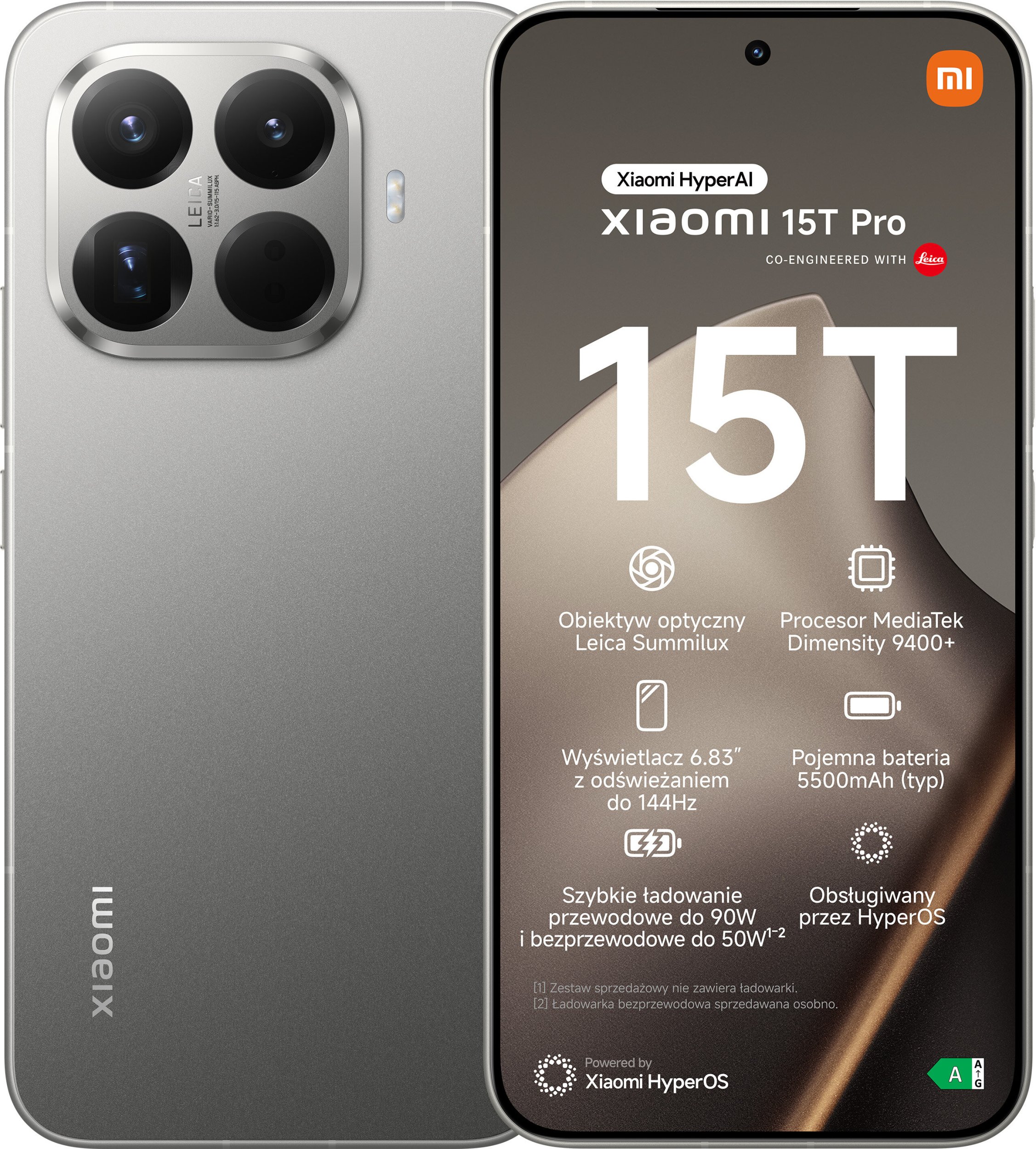 Smartfon Xiaomi 15T Pro 5G 12/512GB