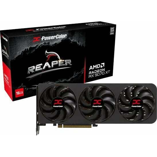 Graphics card. PowerColor Reaper RX9070 XT