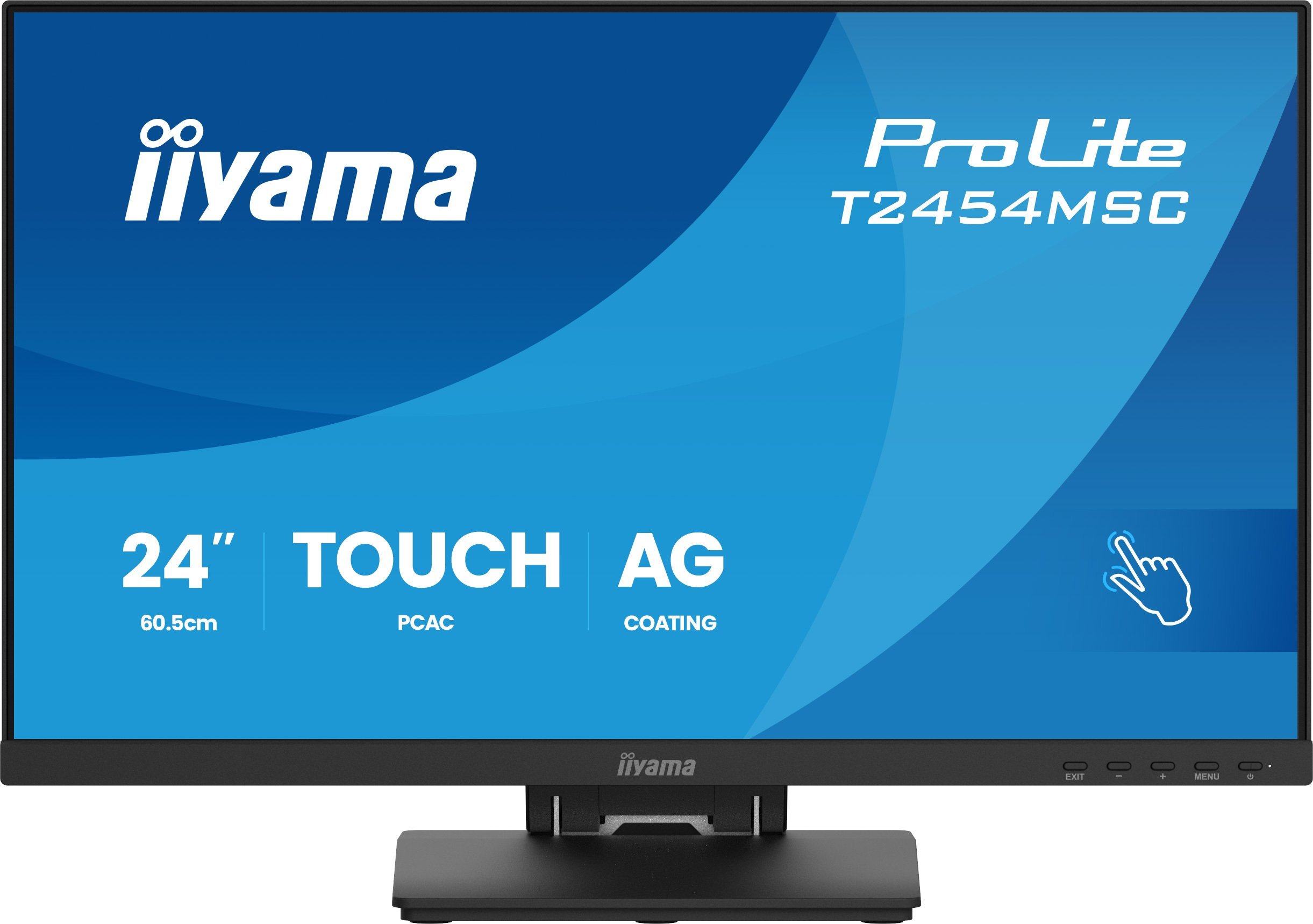 24" iiyama T2454MSC-B3AG - IPS,FHD