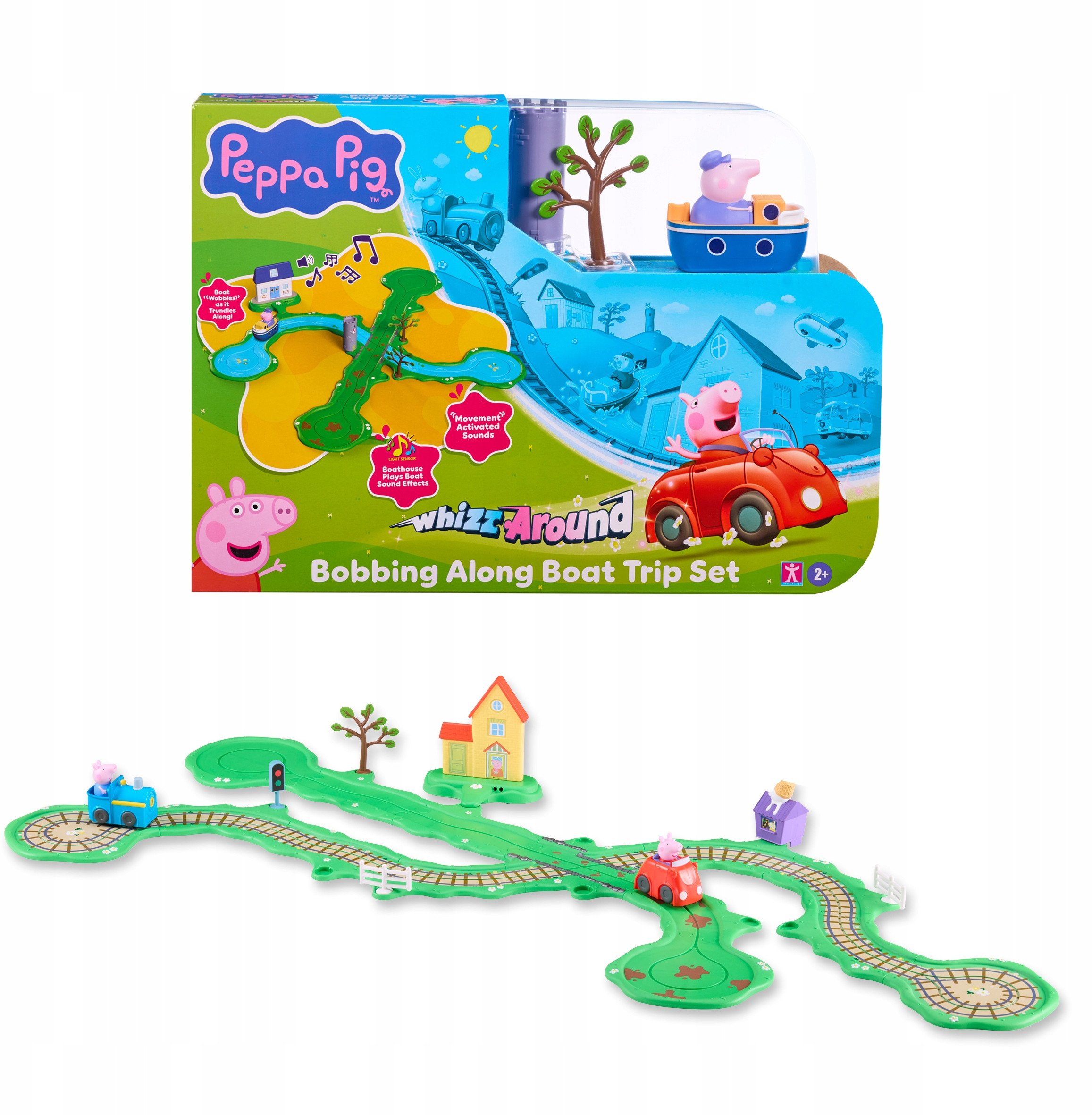 Peppa Pig PEPPA WHIZZ AROUND RUNABOUT