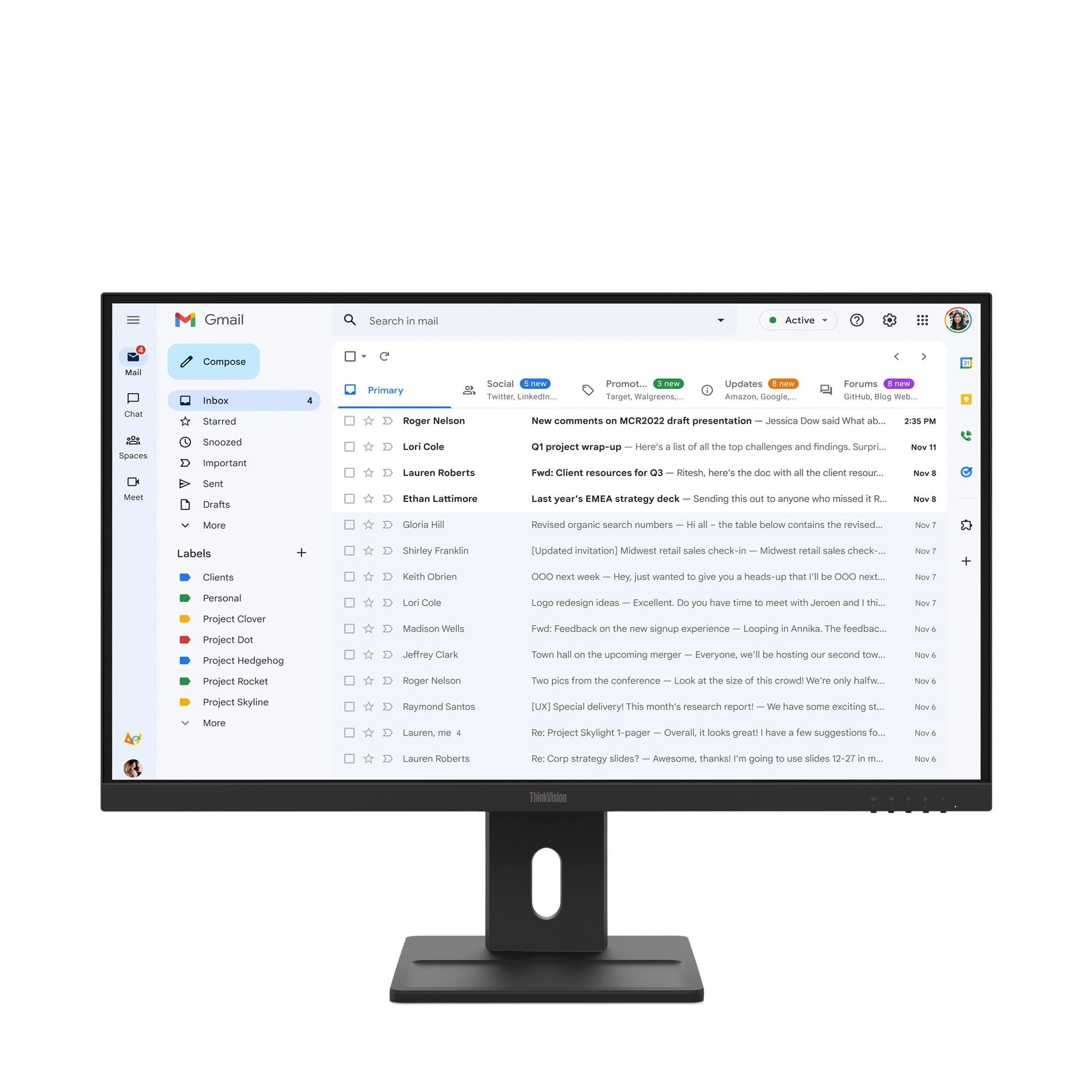Monitor Lenovo ThinkVision E27-40 (64BCMAT4EU) |