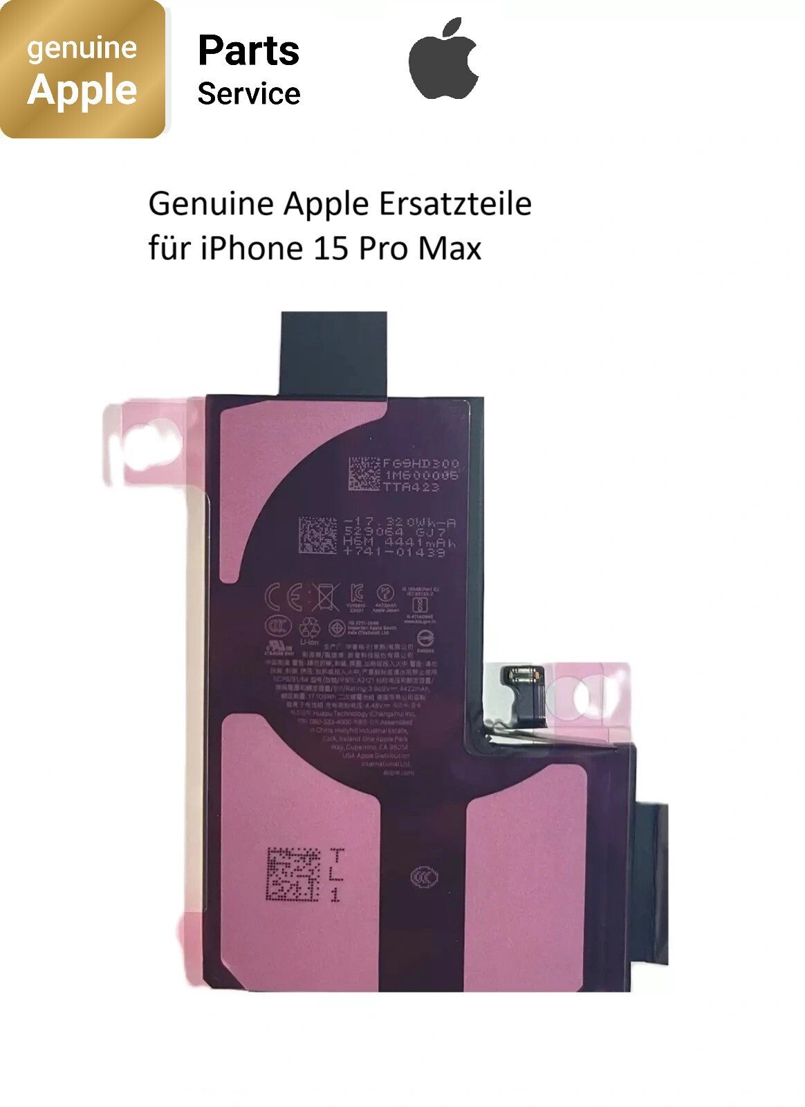 ServicePack Bateria do Apple iPhone 15