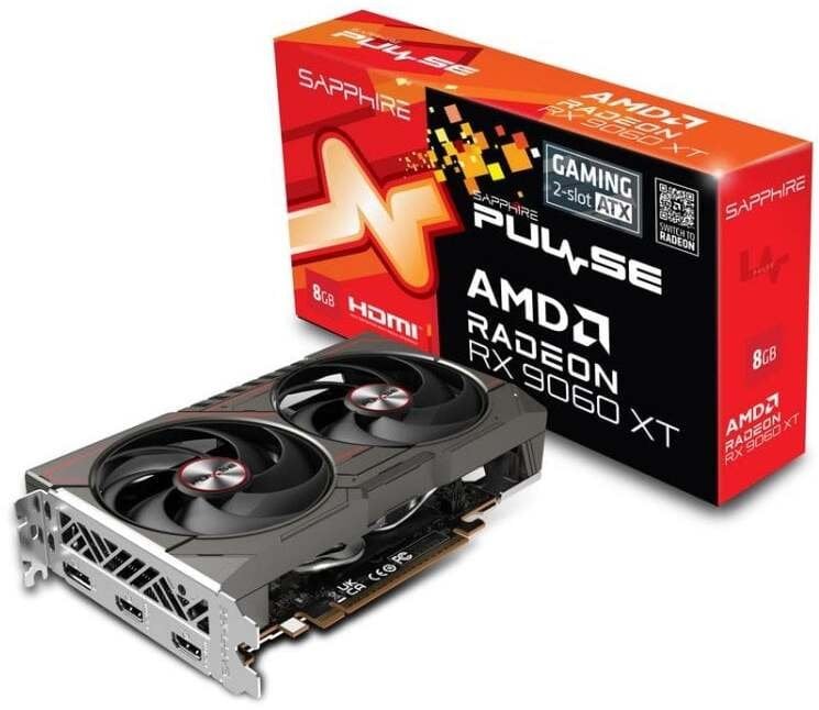 Sapphire PULSE Radeon RX 9060 XT