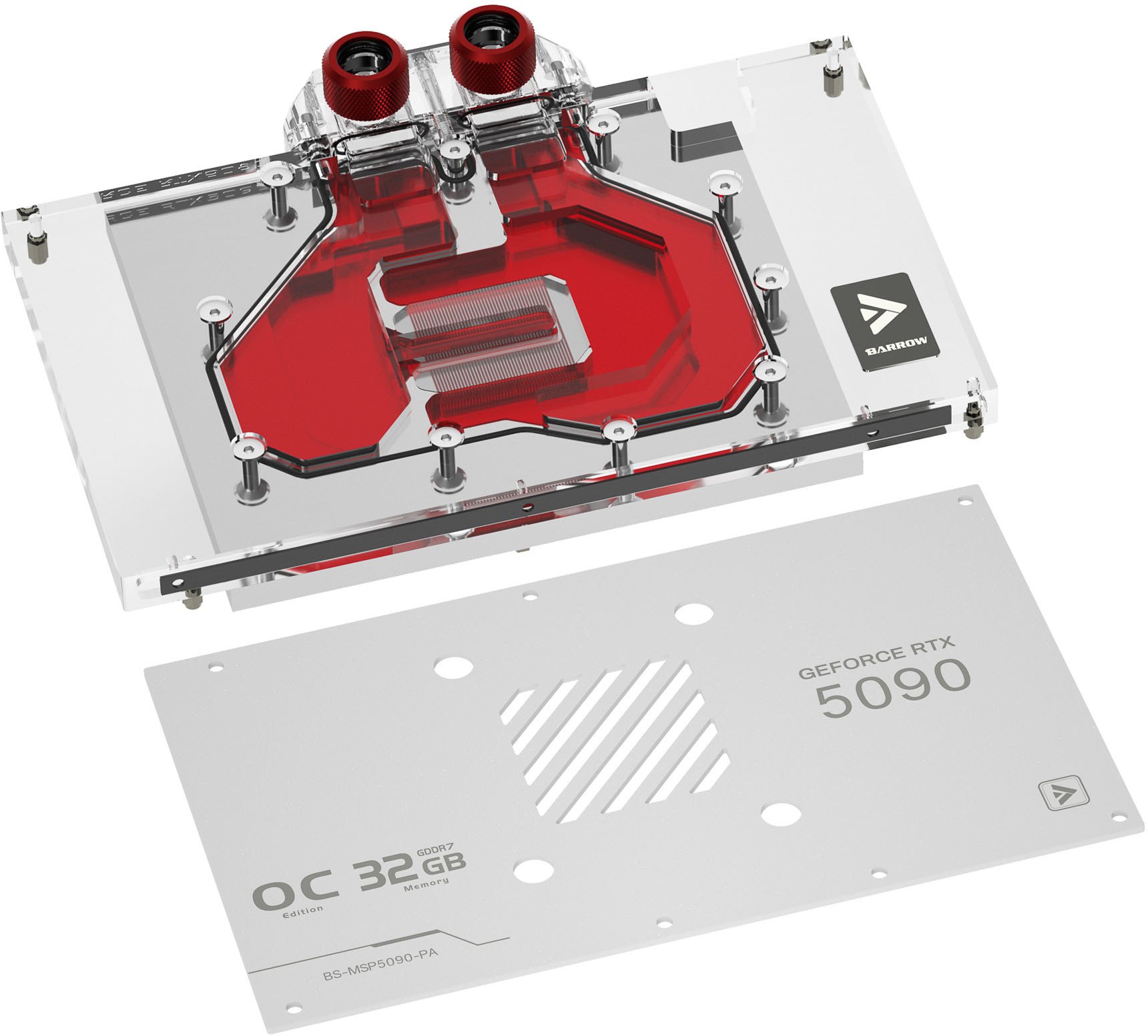 Barrow MSI Suprim 5090 GPU Water