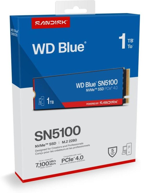 Dysk SSD SanDisk Blue SN5100 1TB