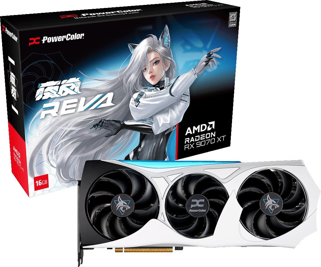 PowerColor Hell graphics card. RX9070XT 16G-L/OC/REVA