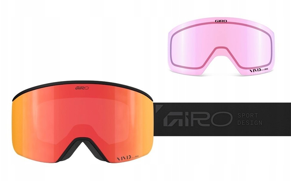 Giro Gogle zimowe AXIS BLACK STACKED