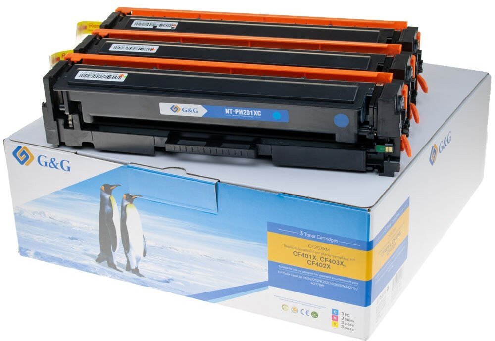 Toner G&G Toner Multipack Color kompatybilny