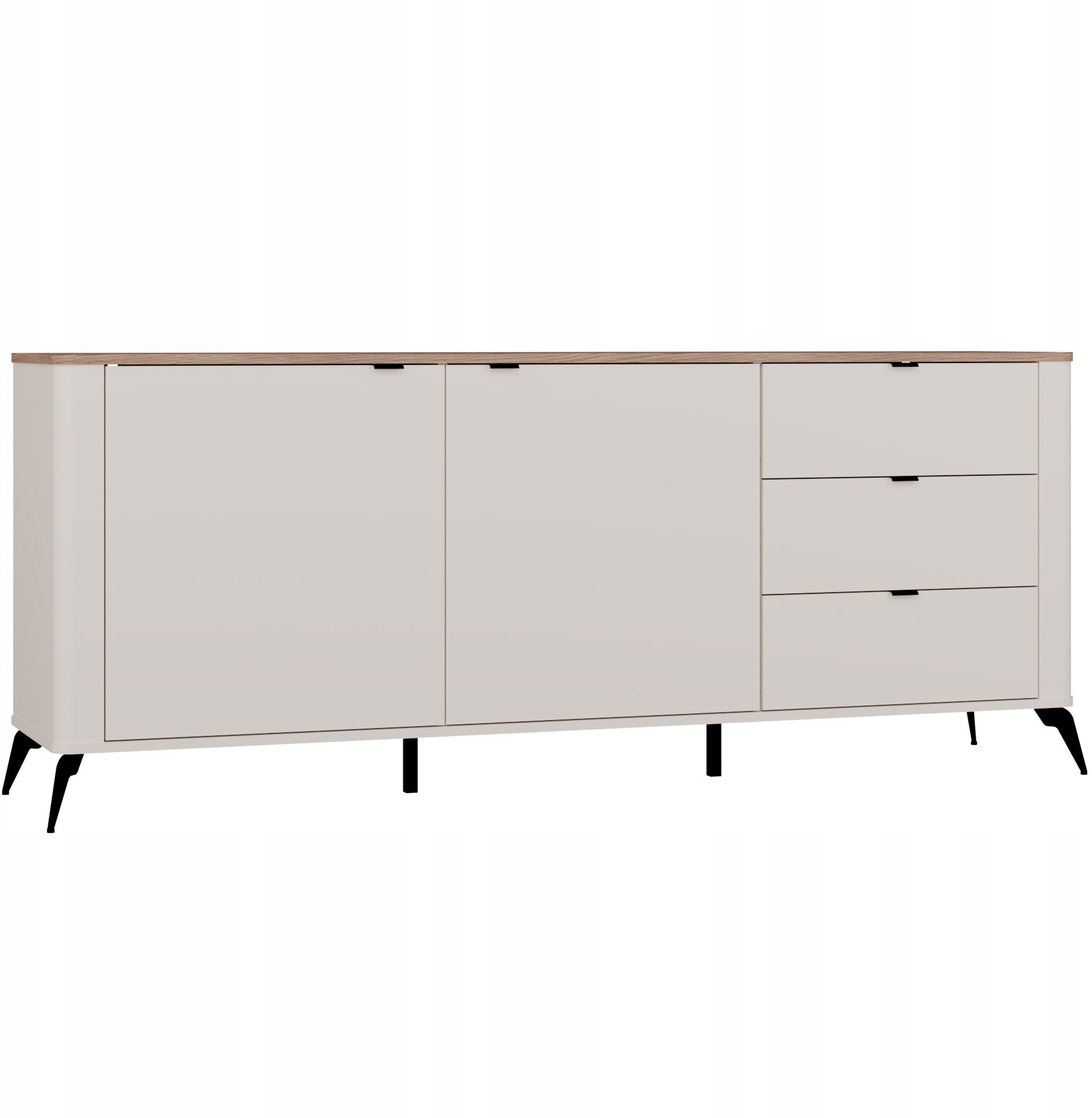 Malys Group Komoda CORDOBA 2D3S kaszmirowa