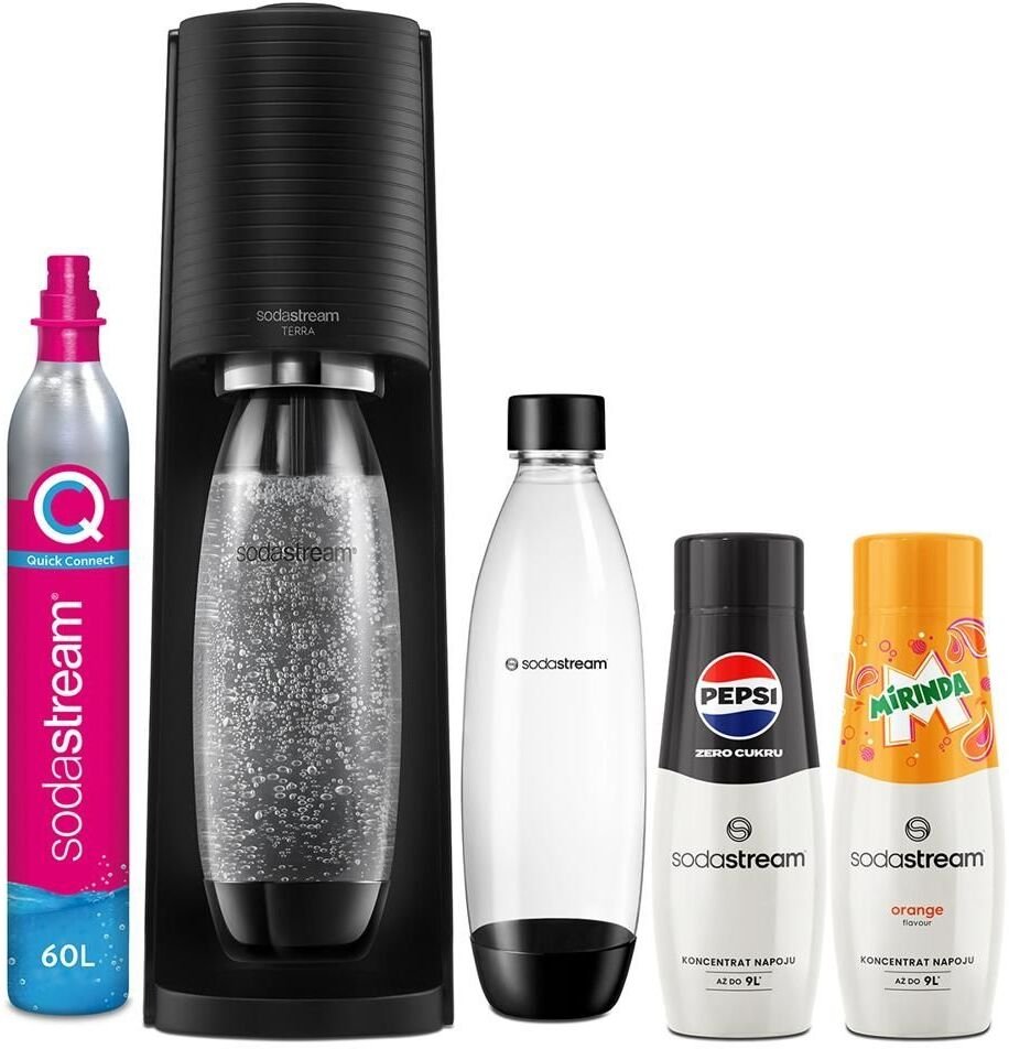 Saturator Sodastream Terra + 2 butelki
