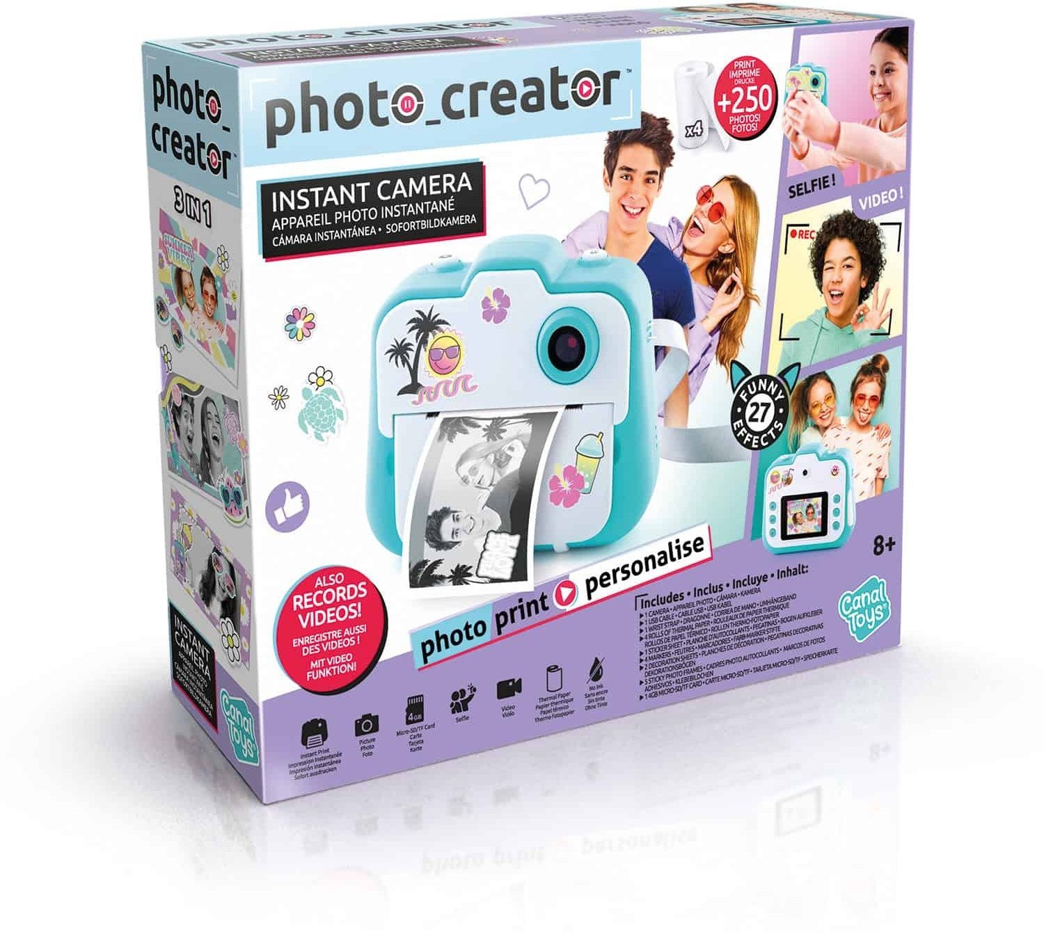Canal Toys Instant Camera incl. SD