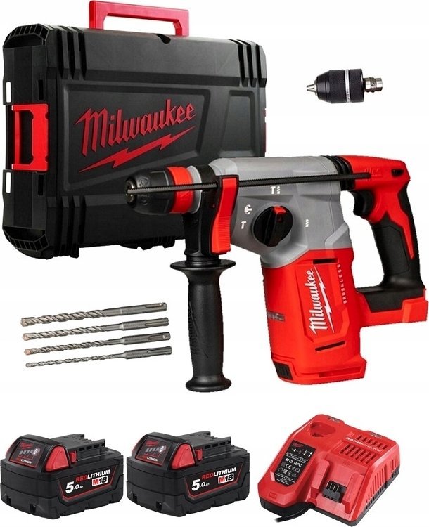 Młotowiertarka Milwaukee Akum. perforatorius SDS-Plius M18