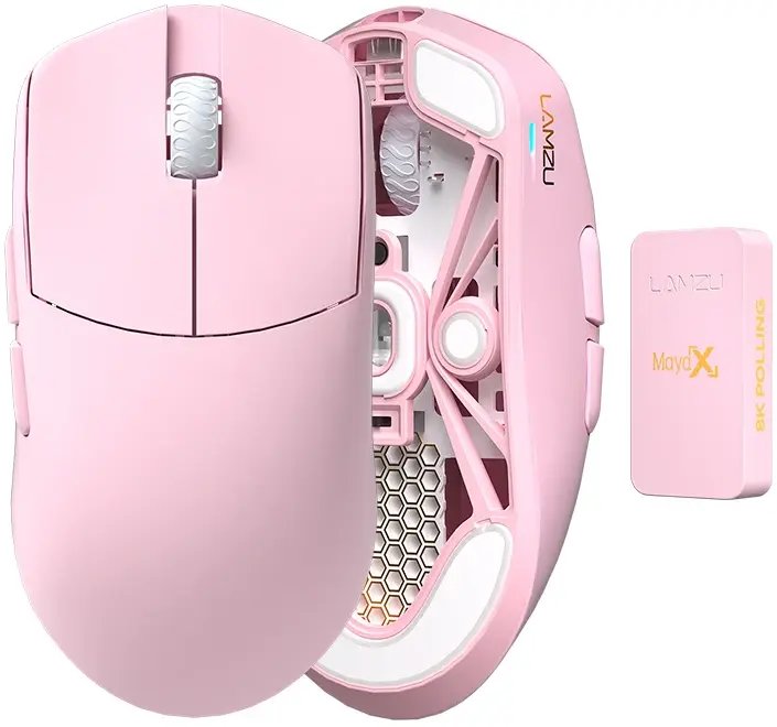 Mysz Lamzu Maya X 8K  (MAYA-X-8K-PINK)