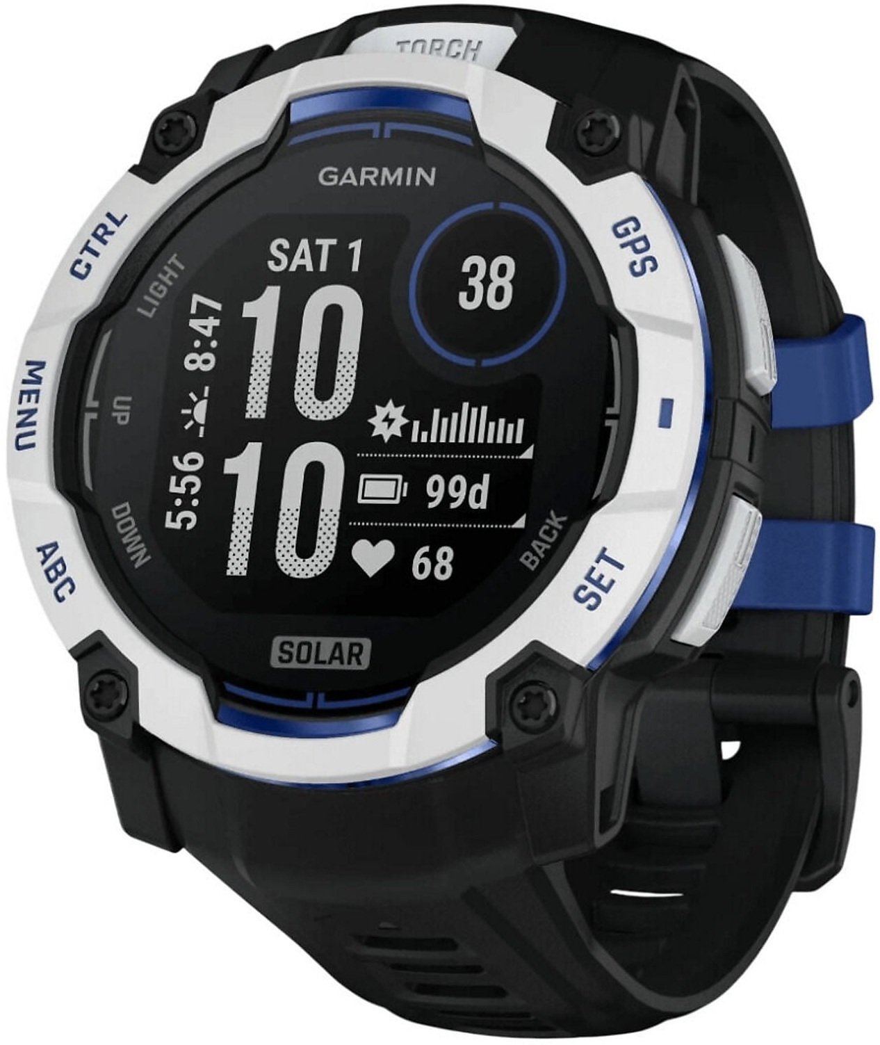 Garmin Instinct 3,50mm,Solar,Whitestone