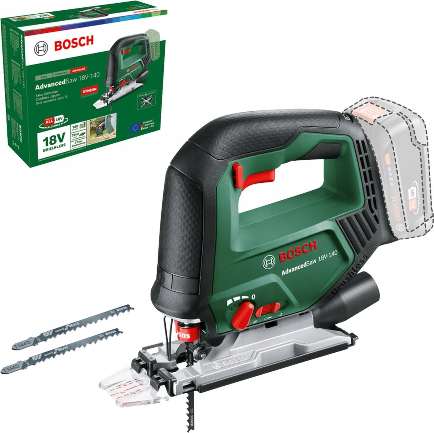 Wyrzynarka Bosch Wyrzynarka JIGSAW 18V-140 |