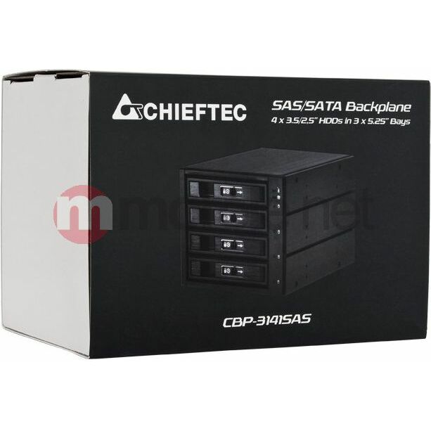 Kieszeń Chieftec 4x 3.5`` SATA/SAS