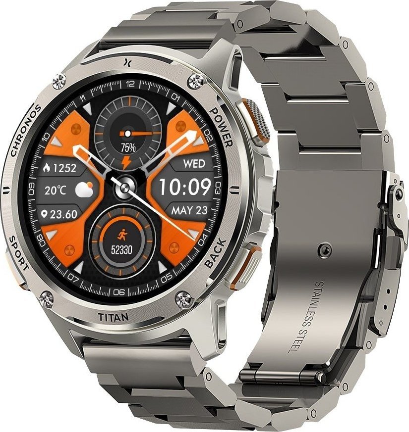 Smartwatch Maxcom FW110 Kronos Srebrny (MAXCOMFW110SILVER)