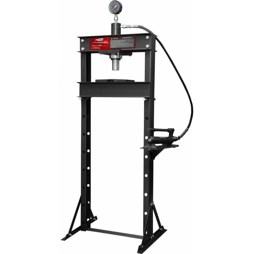 AWTools Prasa hydrauliczna z manometrem 12T