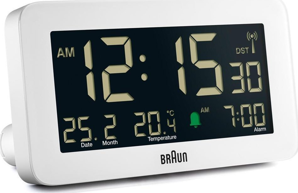 Braun BC10 DCF-W Radio alarm clock