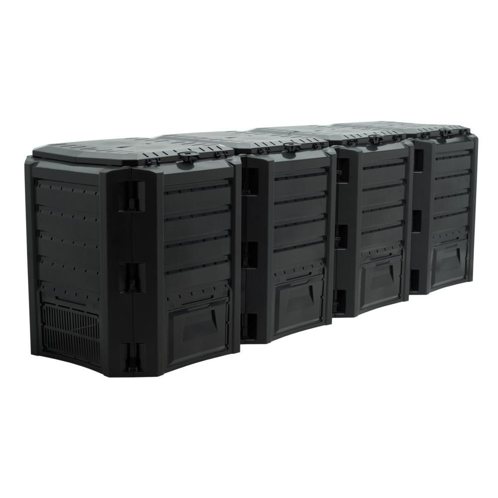 Prosperplast Kompostownik modułowy 1600L czarny (IKSM1600C)