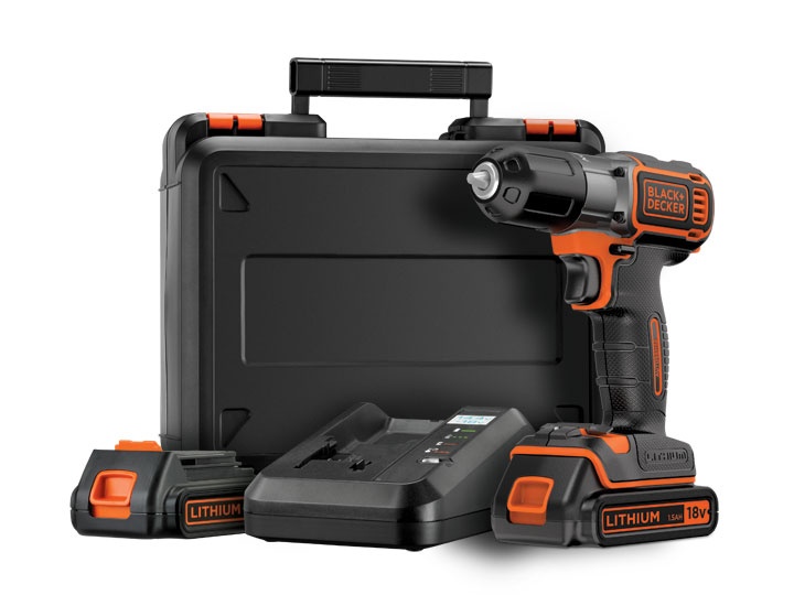 Wiertarko-wkrętarka Black&Decker ASD18KB 18 V 2