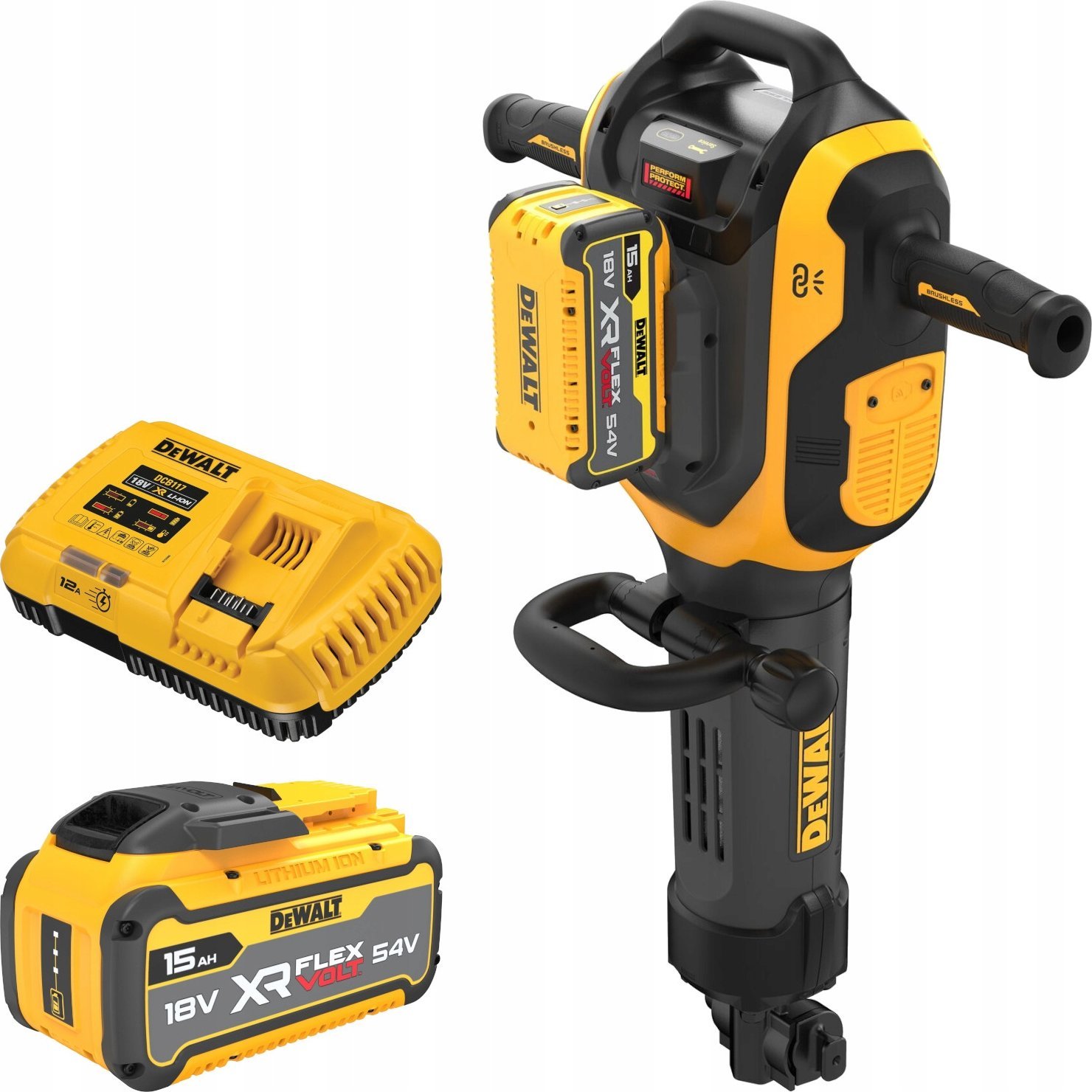 Dewalt DEWALT MŁOT WYBURZENIOWY HEX28 54V