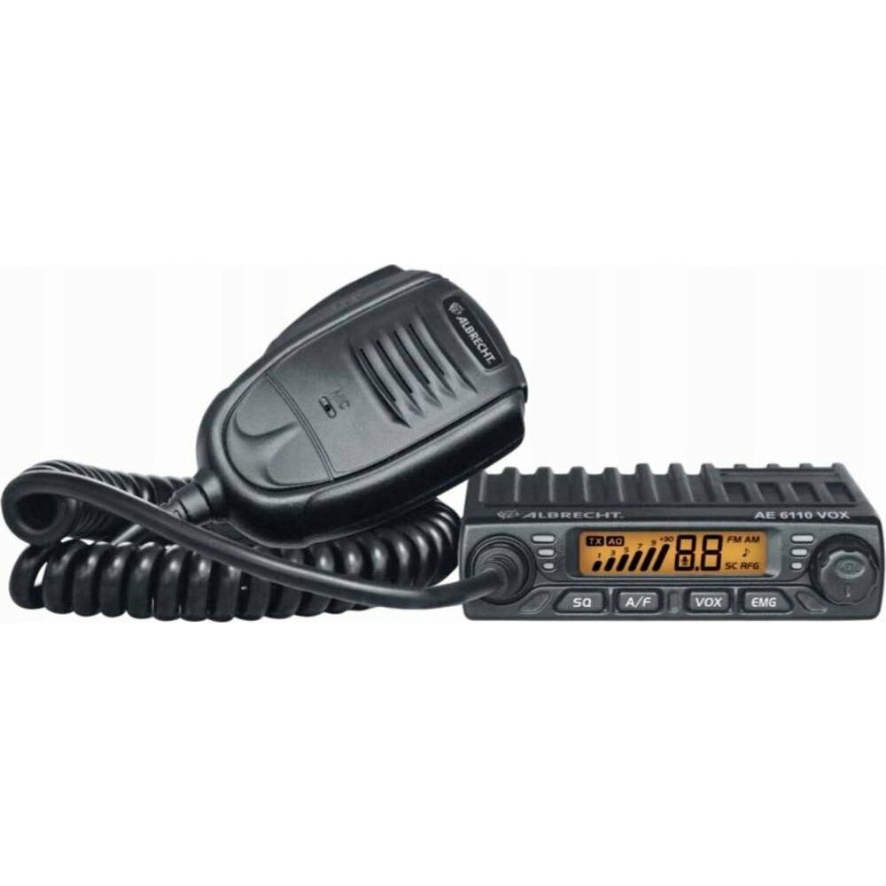 Albrecht AE 6110 VOX Mini-CB-radiotelefon 12V