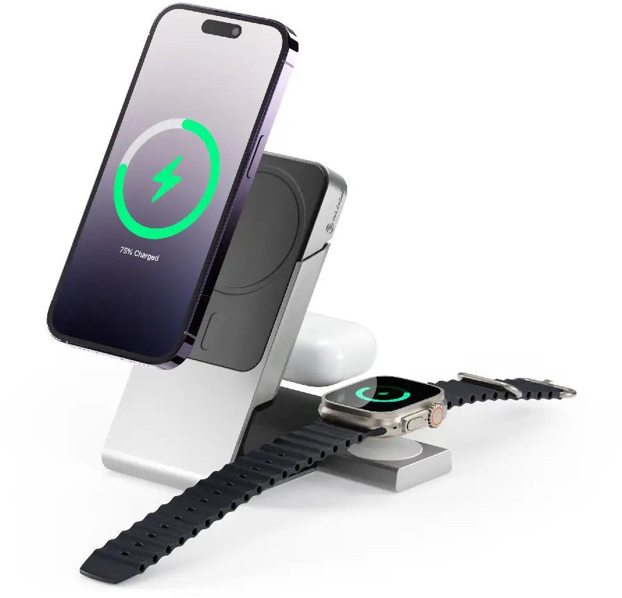 Ładowarka Alogic Matrix+ 3-in-1 Indukcyjna MagSafe