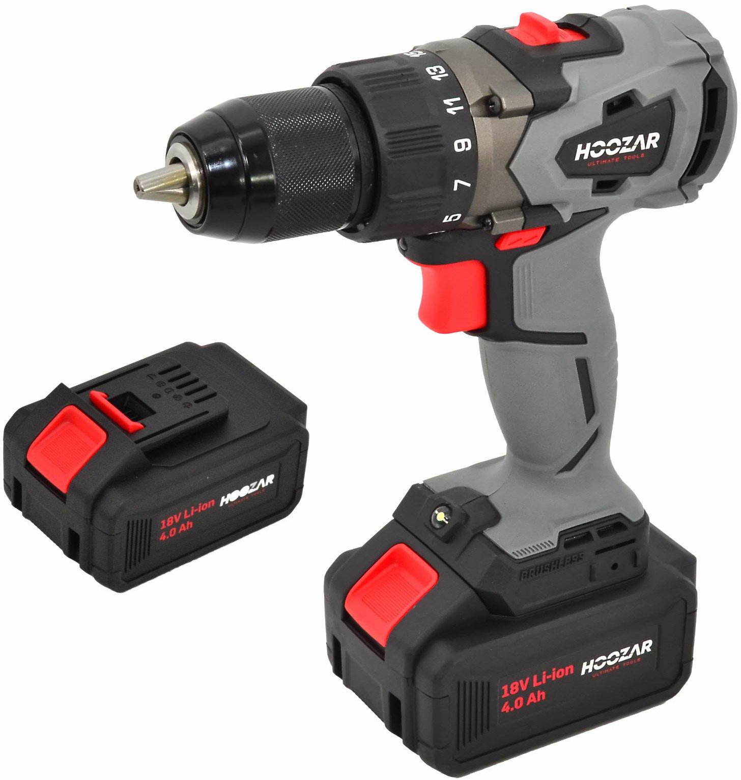 Wiertarko-wkrętarka Hoozar CD60BL-M2 18 V 2