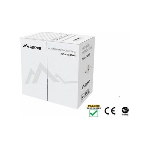 Przewód Lanberg Kabel sieciowy Lanberg LCU5-12CU-0305-R