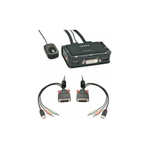 Przełącznik Lindy DVI KVM Switch 2