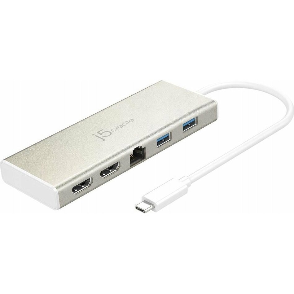 Stacja/replikator j5create USB-C (JCD381) | JCD381-N