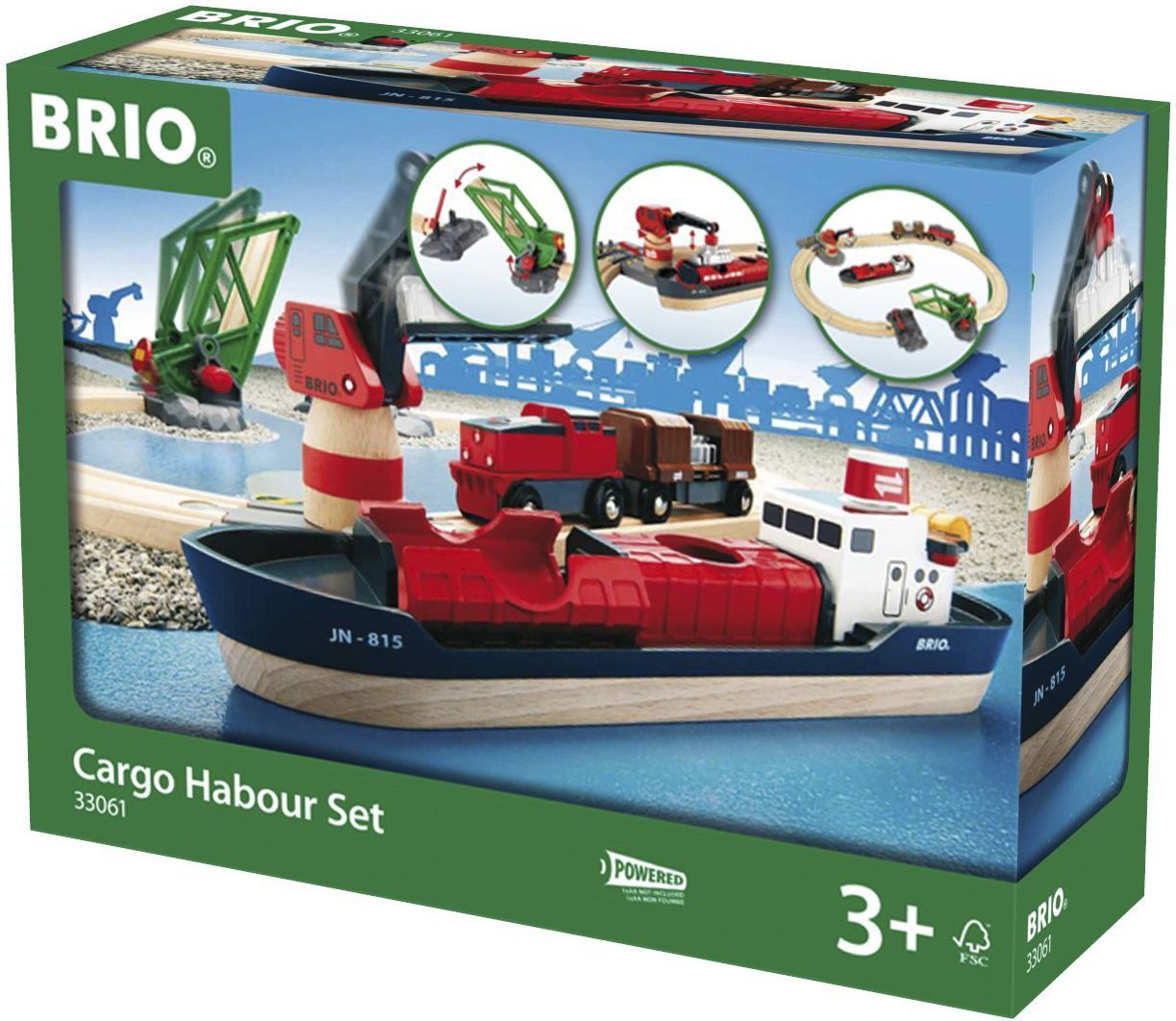 Brio Cargo Harbour Set (33061) |