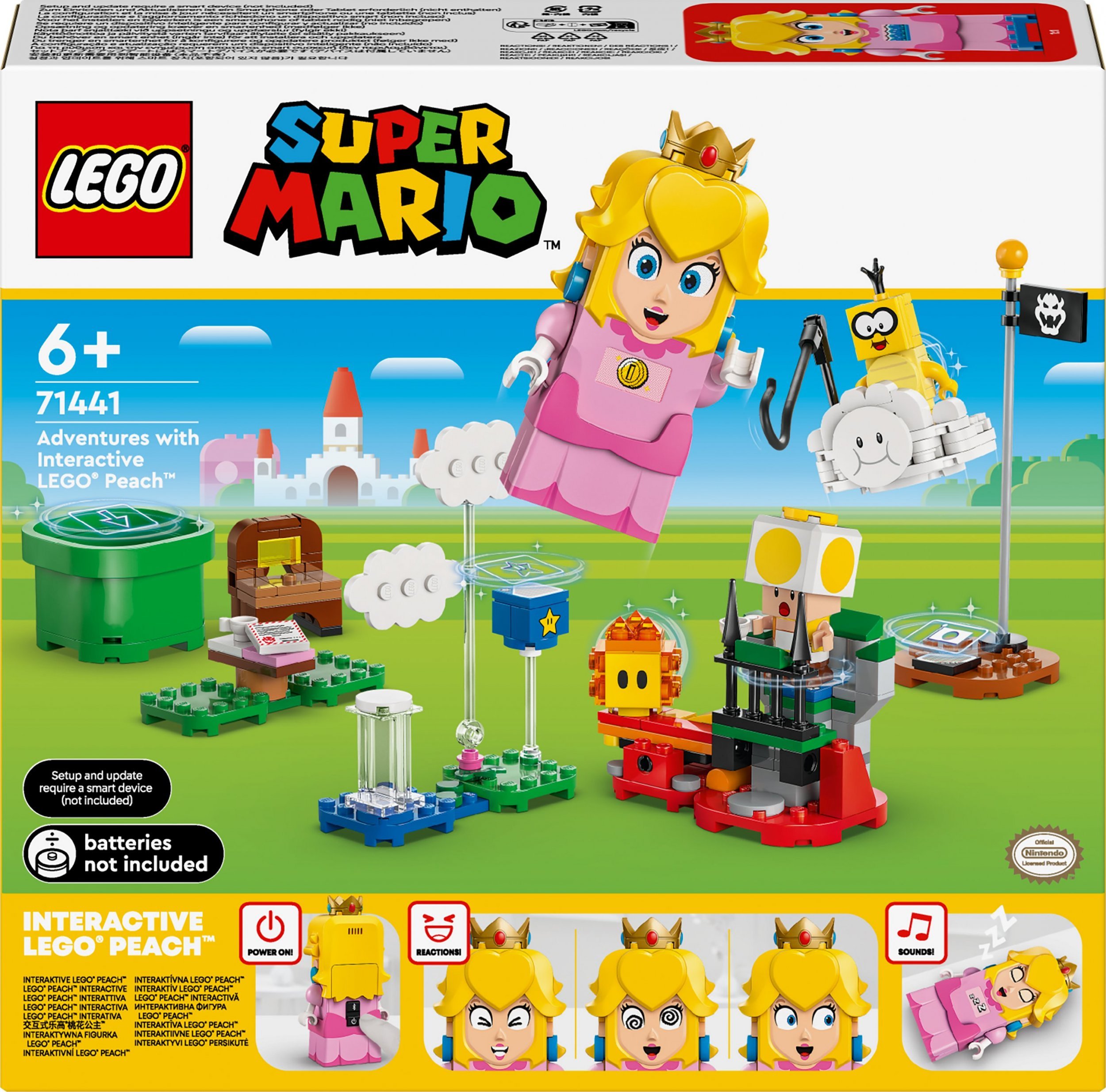Super Mario Adventures with Interactive LEGO