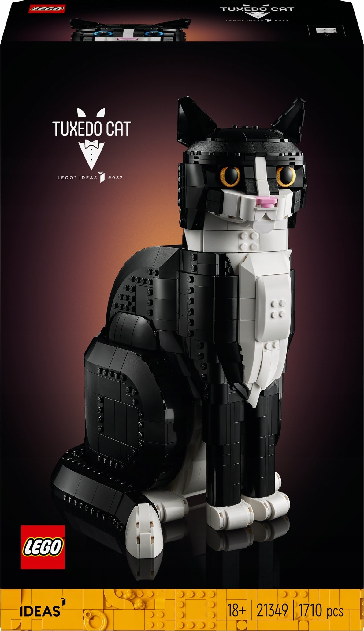 LEGO IDEAS 21349 Tuxedo Cat |