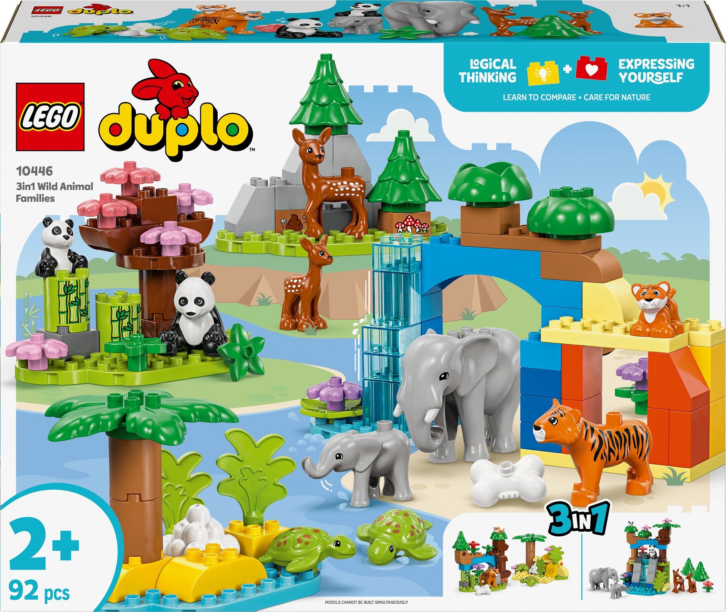 LEGO DUPLO 10446 3in1 Wild Animals