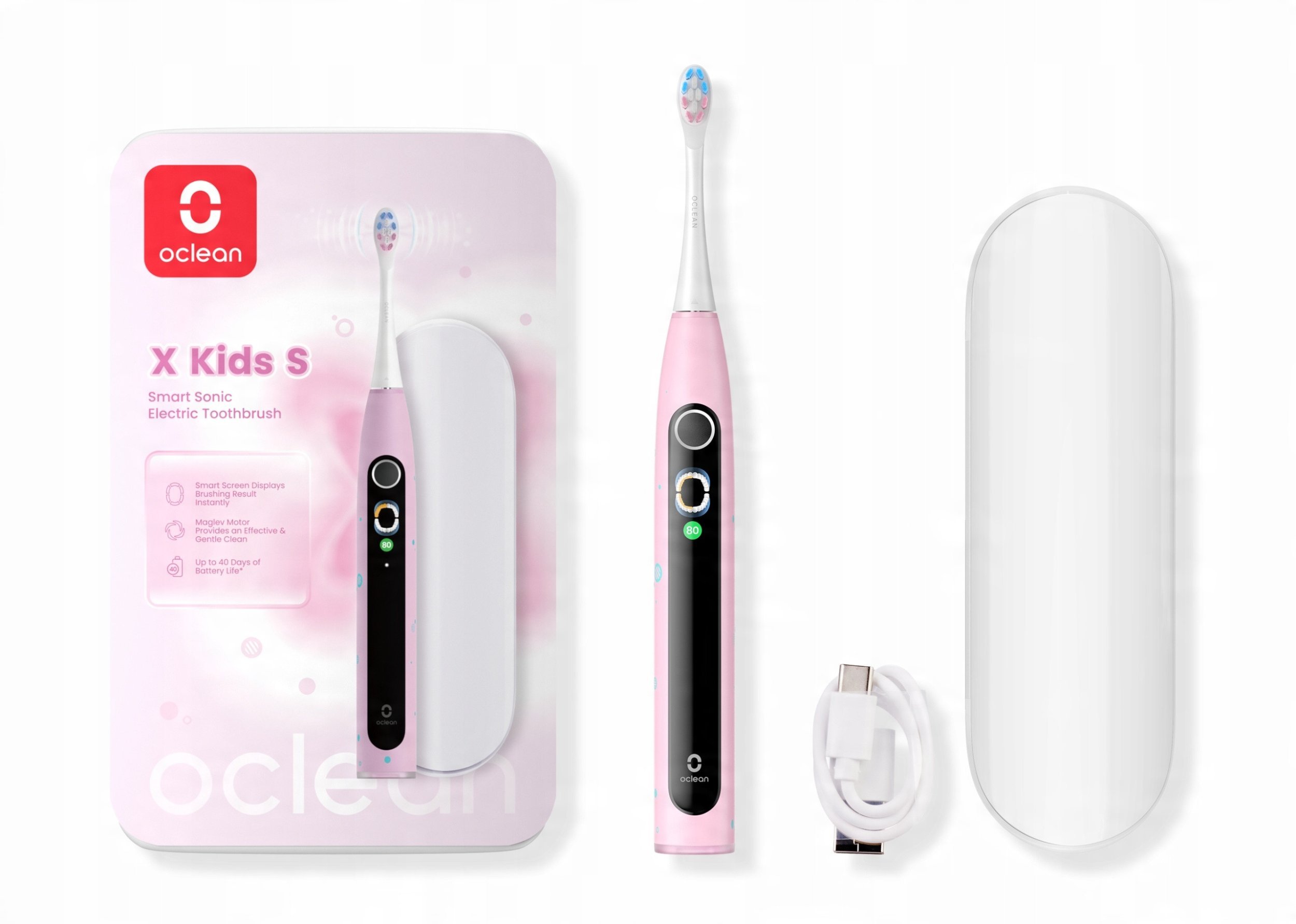 Oclean set sonická kefka a puzdro