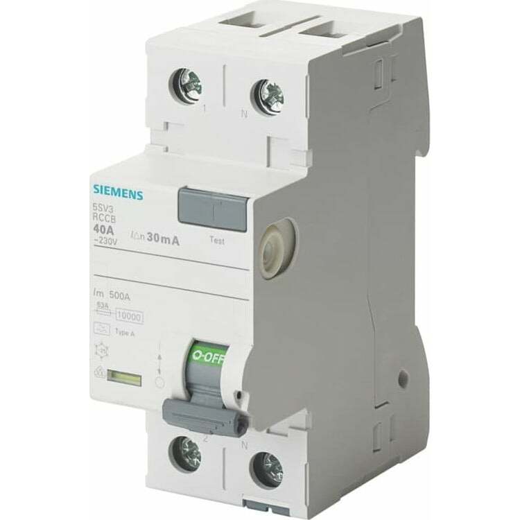 Siemens Wyłącznik różnicowoprądowy 2P 40A 30mA
